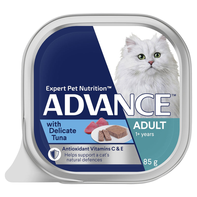 Advance Delicate Tuna Adult Cat Wet Food 85g x 7 (+_+)