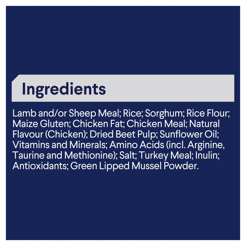 Advance Lamb and Rice Large Breed Adult Dog Dry Food 15kg (+_+)