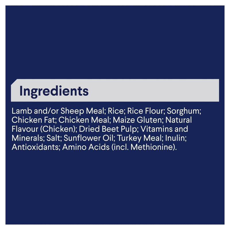 Advance Lamb and Rice Medium Breed Adult Dog Dry Food 3kg (+_+)