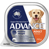 Advance Turkey and Rice Healthy Weight All Breed Adult Dog Wet Food 100g x 12 (+_+)