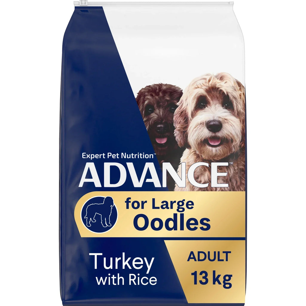 Advance Turkey and Rice Large Oodles Adult Dog Dry Food 13kg-Habitat Pet Supplies