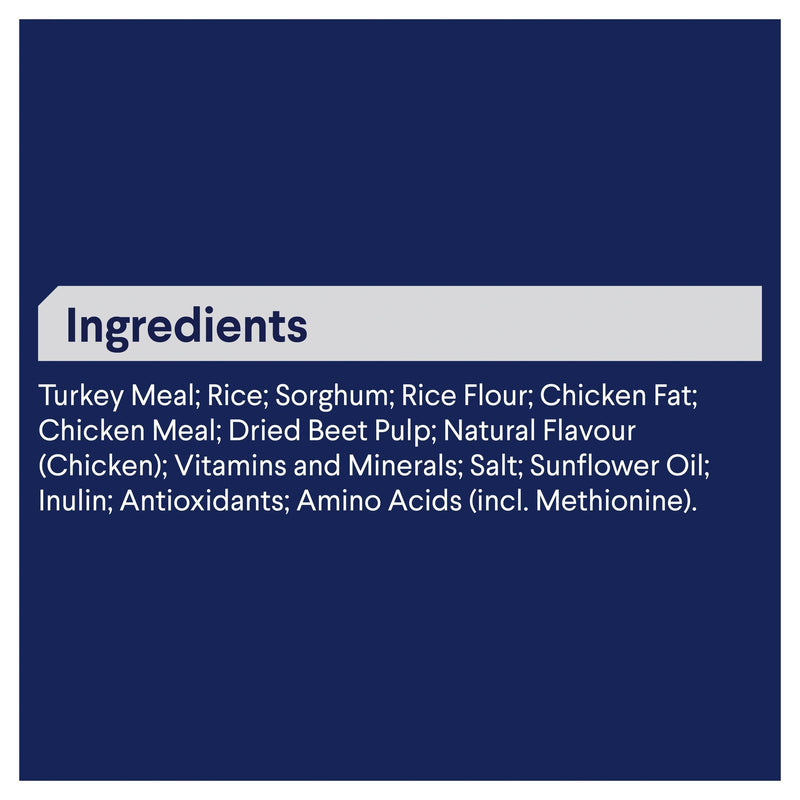 Advance Turkey and Rice Medium Breed Adult Dog Dry Food 3kg (+_+)