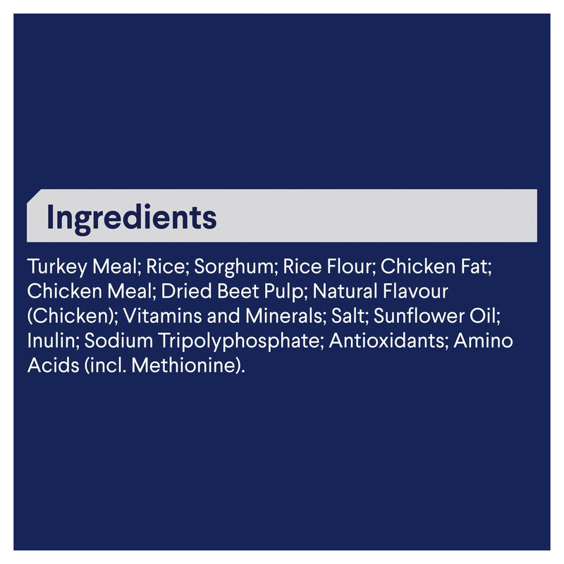Advance Turkey and Rice Small Breed Adult Dog Dry Food 3kg (+_+)