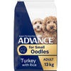 Advance Turkey and Rice Small Oodles Adult Dog Dry Food 13kg-Habitat Pet Supplies