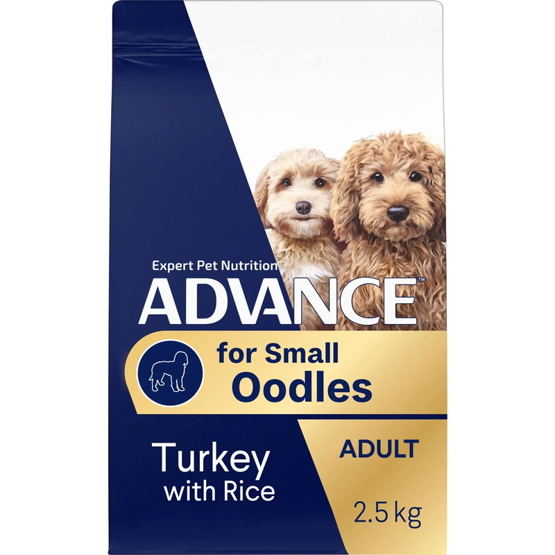 Advance Turkey and Rice Small Oodles Adult Dog Dry Food 2.5kg-Habitat Pet Supplies