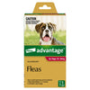 Advantage Flea Treatment for Dogs 10-25kg Red 1 Pack