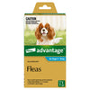Advantage Flea Treatment for Dogs 4-10kg Aqua 1 Pack