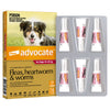 Advocate Flea Heartworm and Worm Treatment for Dogs 10-25kg Red 6 Pack-Habitat Pet Supplies