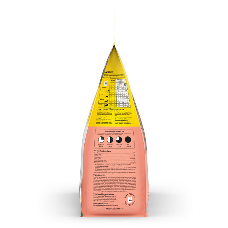 Animals Like Us RawMix50 with Freeze Dried Ocean Fish and Kibble Mix Dry Dog Food 1.8kg (+_+)