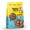 Animals Like Us RawMix50 with Grass-Fed Freeze Dried Beef and Kibble Mix Dog Food 340g (+_+)