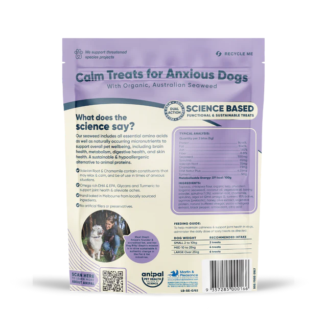 Anipal Calm Treats for Anxious Dogs 130g