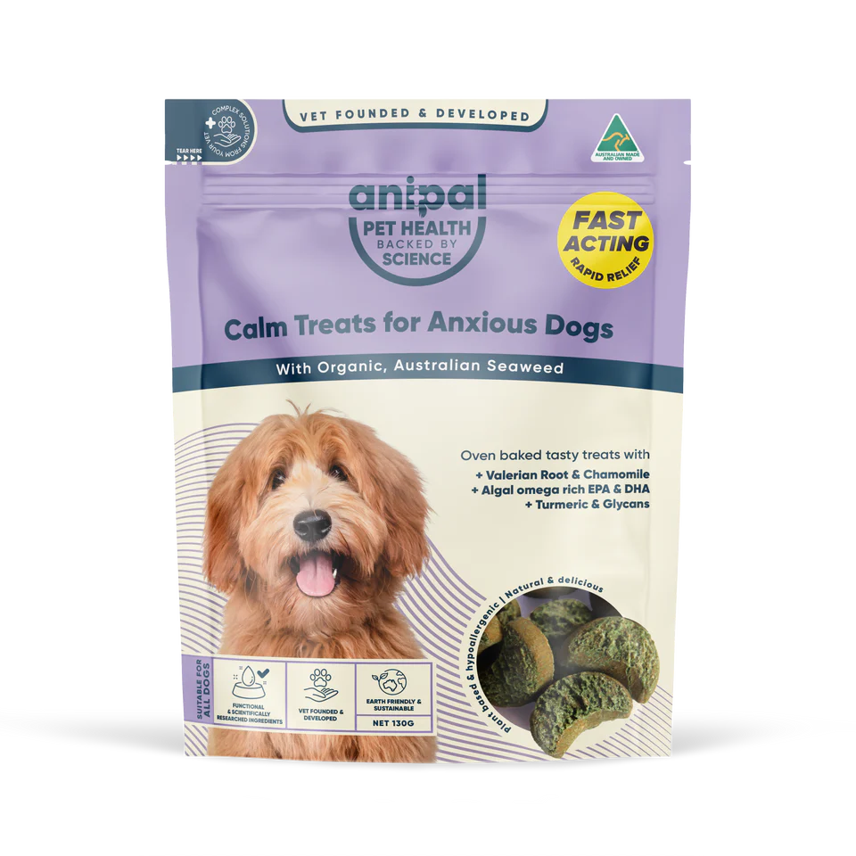 Anipal Calm Treats for Anxious Dogs 130g-Habitat Pet Supplies