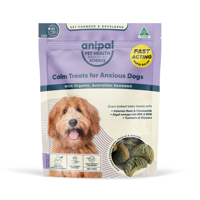 Anipal Calm Treats for Anxious Dogs 130g-Habitat Pet Supplies