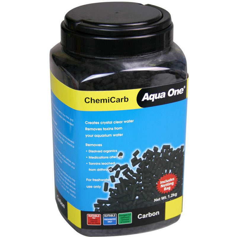 Aqua One Chemicarb Carbon 1.2kg-Habitat Pet Supplies