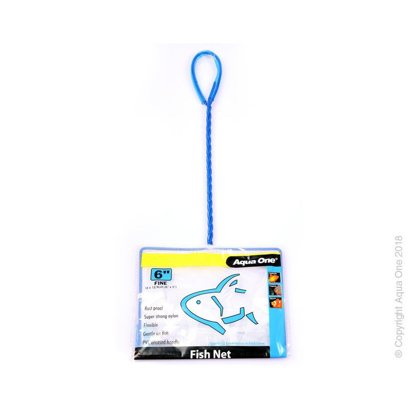 Aqua One Fish Net Fine 6 Inch-Habitat Pet Supplies