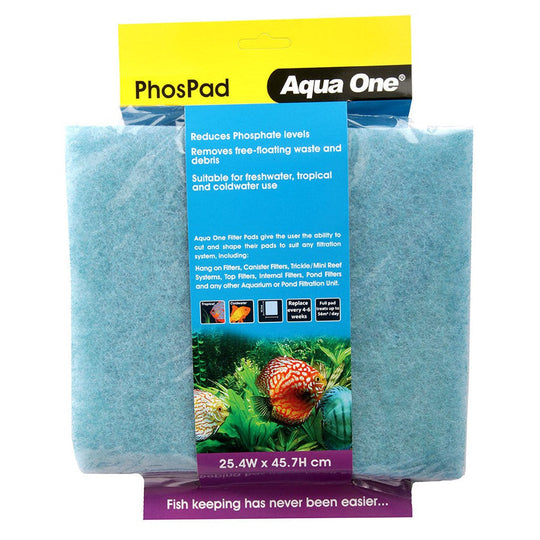 Aqua One Phos Pad - Filter Pad Self Cut