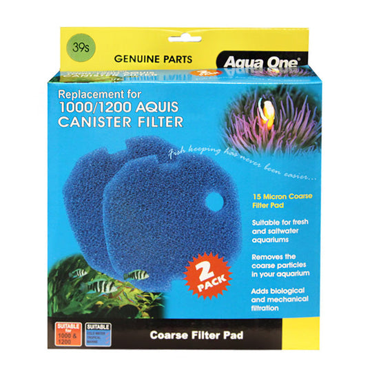 Aqua One Sponge Pad 1000/1200 Coarse