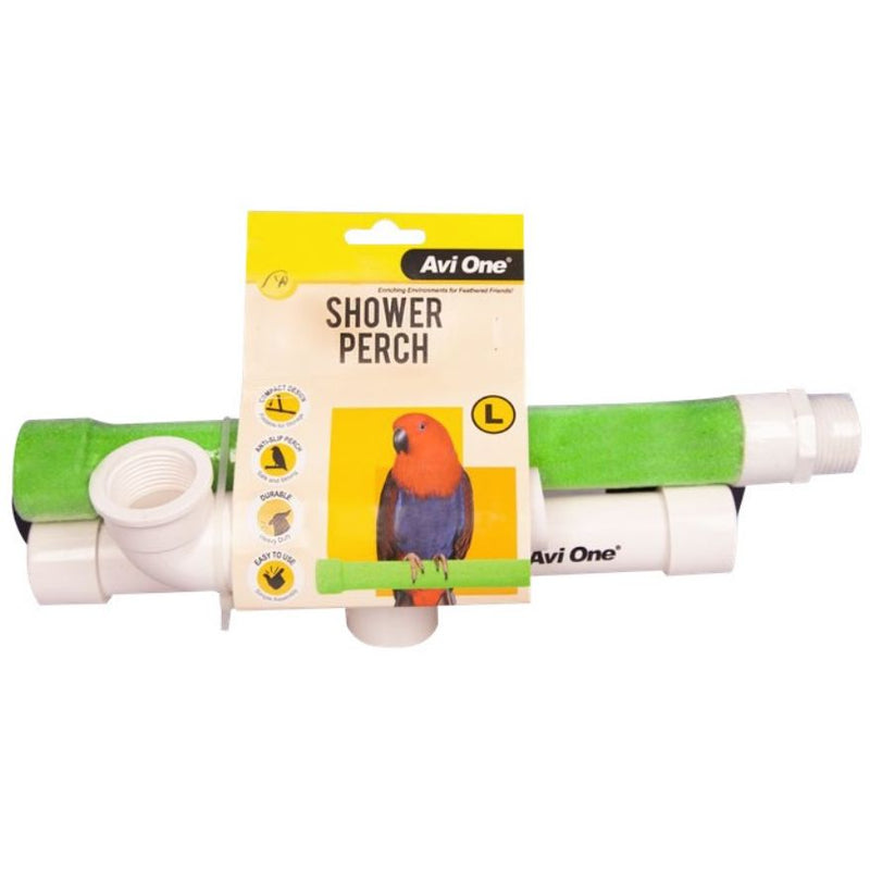Avi One Shower Perch For Large Birds-Habitat Pet Supplies