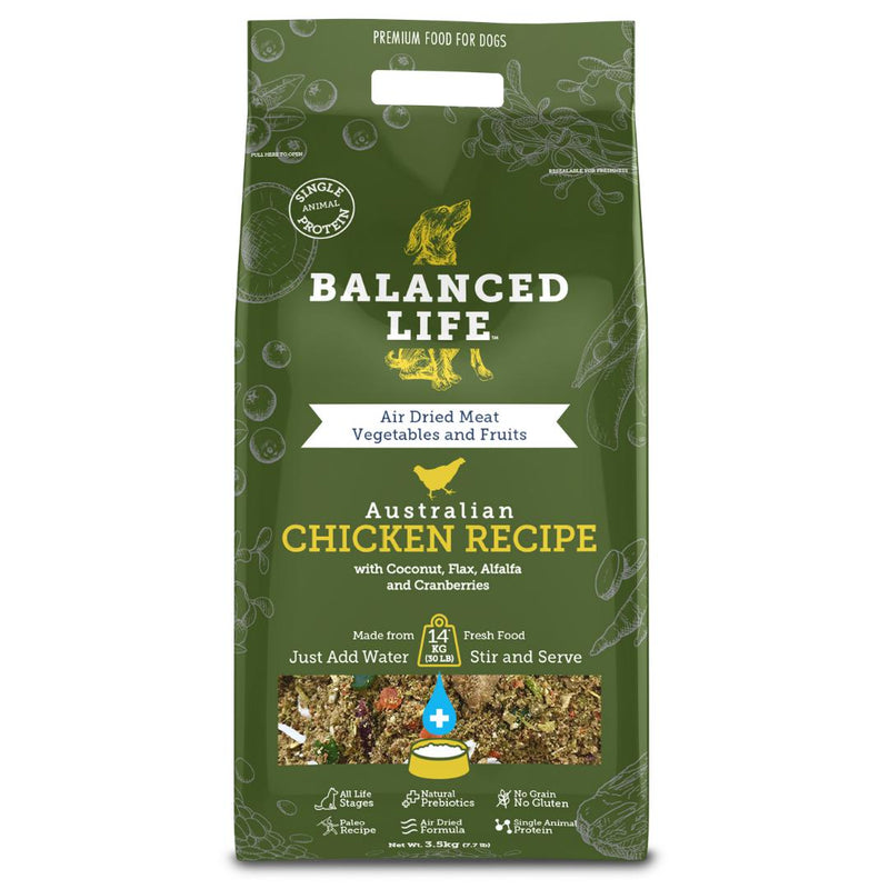 Balanced Life Dog Chicken Recipe Dry Food 3.5kg-Habitat Pet Supplies