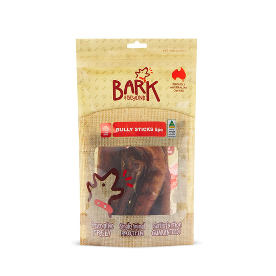 Bark and Beyond Bully Stick Dog Treats 150g