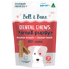 Bell and Bone Dental Sticks Beef for Small Puppies 80g (+_+)-Habitat Pet Supplies