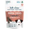 Bell and Bone Dental Sticks Salmon Mint and Charcoal for Small Dogs 126g (+_+)-Habitat Pet Supplies