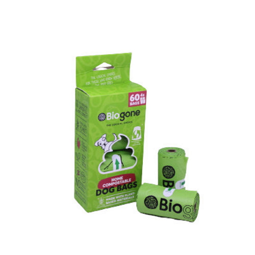 Biogone Compostable Dog Waste Bags 4 Pack***-Habitat Pet Supplies