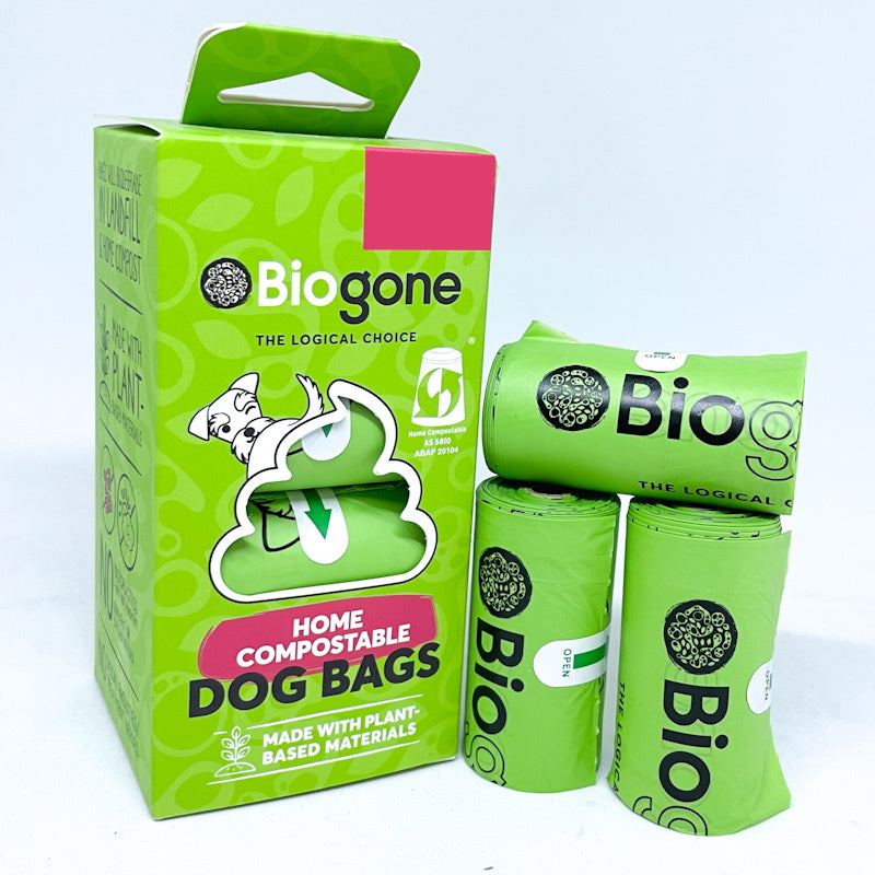 Biogone Compostable Dog Waste Bags 8 Pack-Habitat Pet Supplies