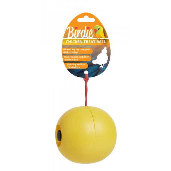 Birdie Treat Ball Chicken Toy-Habitat Pet Supplies