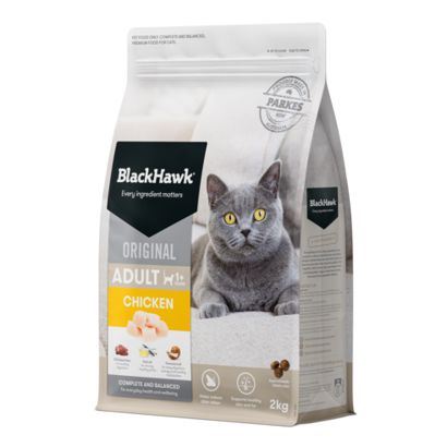 Black Hawk Chicken Cat Dry Food 2kg