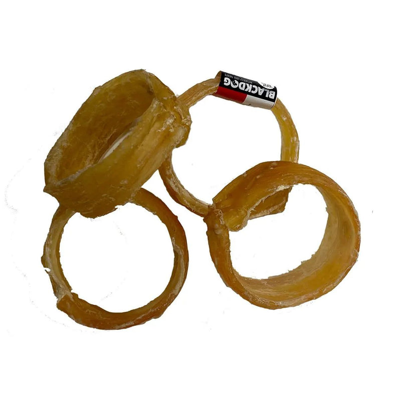 Blackdog Beef Tendon Ring Single Dog Treat-Habitat Pet Supplies