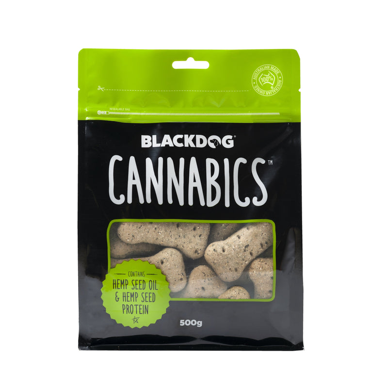 Blackdog Cannabics Hemp Dog Treats 500g-Habitat Pet Supplies