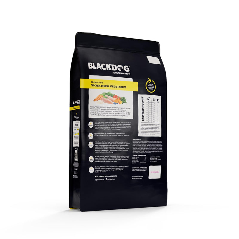 Blackdog Chicken Rice and Vegetables Puppy Dry Dog Food 6kg
