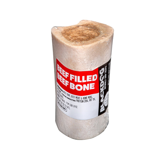 Blackdog Filled Marrow Bone Beef Single Dog Treat