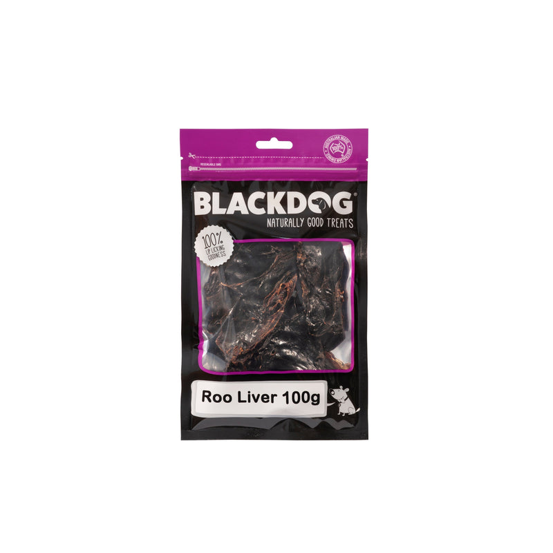 Blackdog Kangaroo Liver Dog Treats 100g-Habitat Pet Supplies