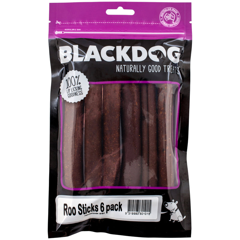 Blackdog Kangaroo Sticks Dog Treats 6 Pack-Habitat Pet Supplies