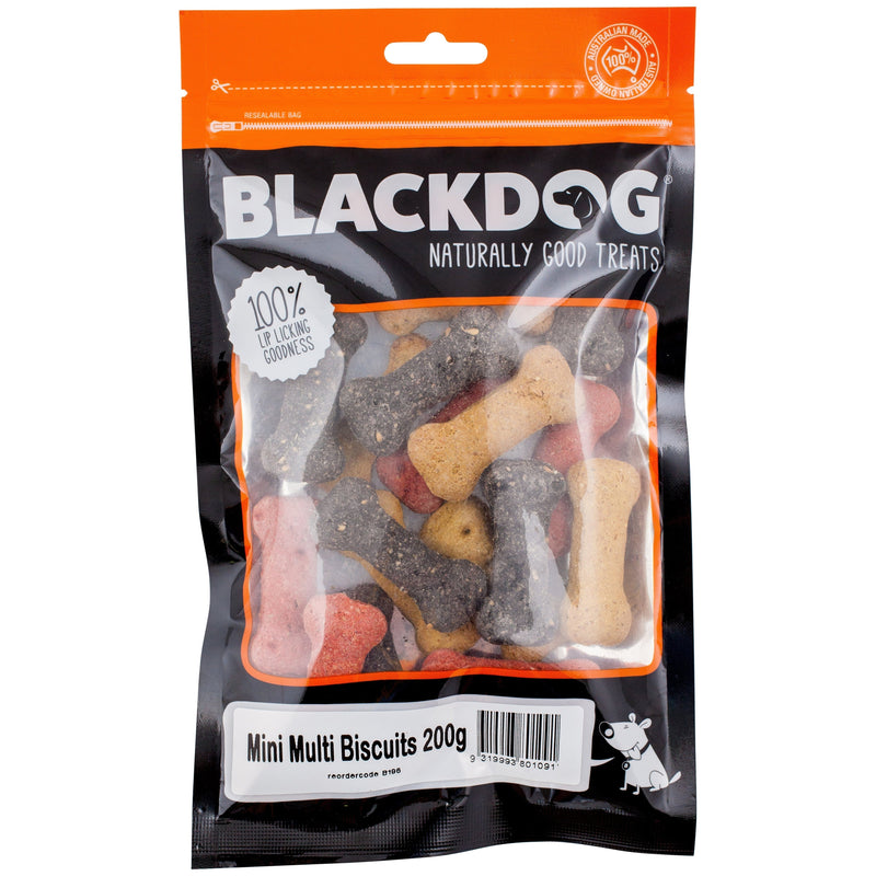 Blackdog Mini Multi Dog Biscuits 150g-Habitat Pet Supplies