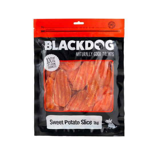 Blackdog Sweet Potato Slice Dog Treats 1kg