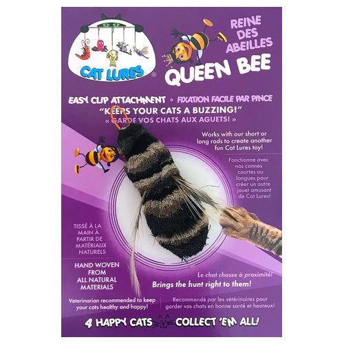 Cat Lures Interactive Replacement Da Queen Bee-Habitat Pet Supplies