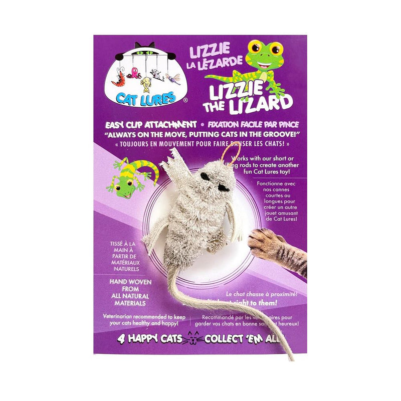 Cat Lures Interactive Replacement Lizzie The Lizard-Habitat Pet Supplies