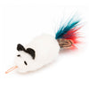 Cat Lures Interactive Replacement Wooly Feather Mouse Cat Toy-Habitat Pet Supplies