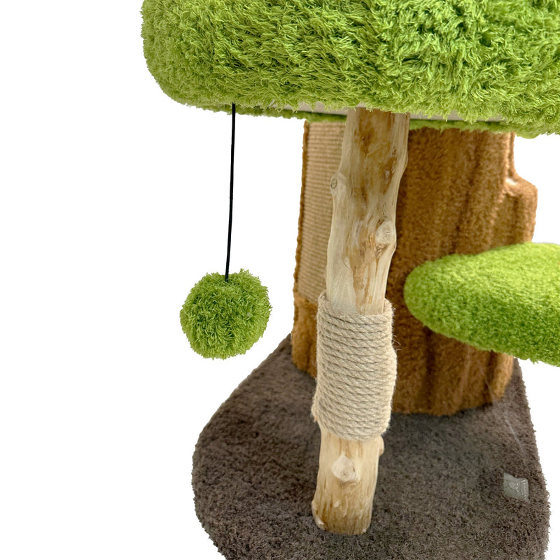 Cattitude Tree Top Tranquility Cat Scratching Post (+_+)