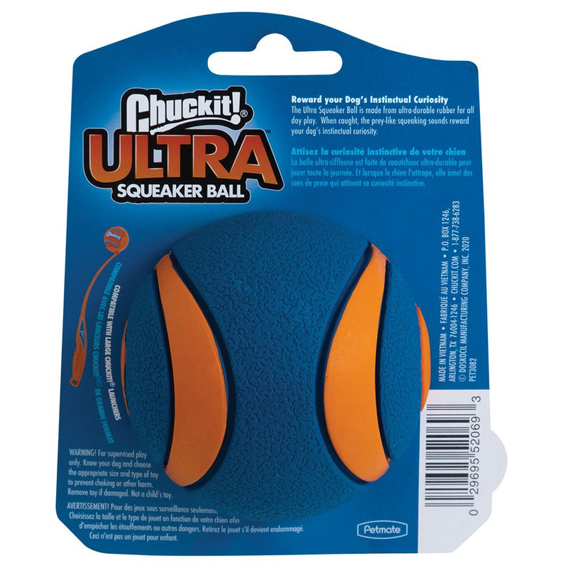 Chuckit Ultra Squeaker Ball Large Dog Toy