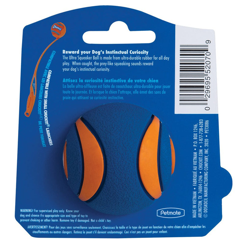 Chuckit Ultra Squeaker Ball Small Dog Toy