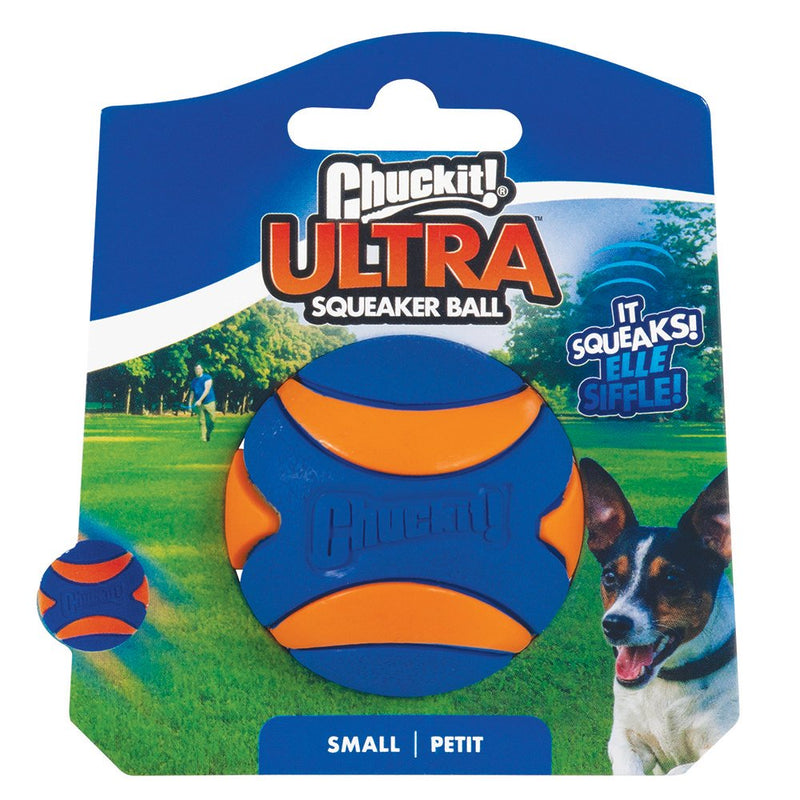 Chuckit Ultra Squeaker Ball Small Dog Toy-Habitat Pet Supplies