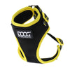 DOOG Neoflex Neoprene Bolt Neon Black and Yellow Dog Harness Extra Small (+_+)
