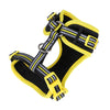 DOOG Neoflex Neoprene Bolt Neon Black and Yellow Dog Harness Extra Small (+_+)
