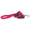 DOOG Neoprene Lady Neon Pink Dog Lead Large (+_+)-Habitat Pet Supplies