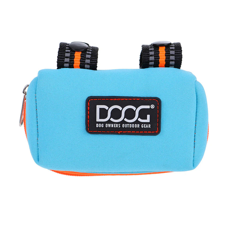 DOOG Walkie Pouch Beethoven Neon Blue and Orange Neoprene Poo Bag Holder (+_+)-Habitat Pet Supplies