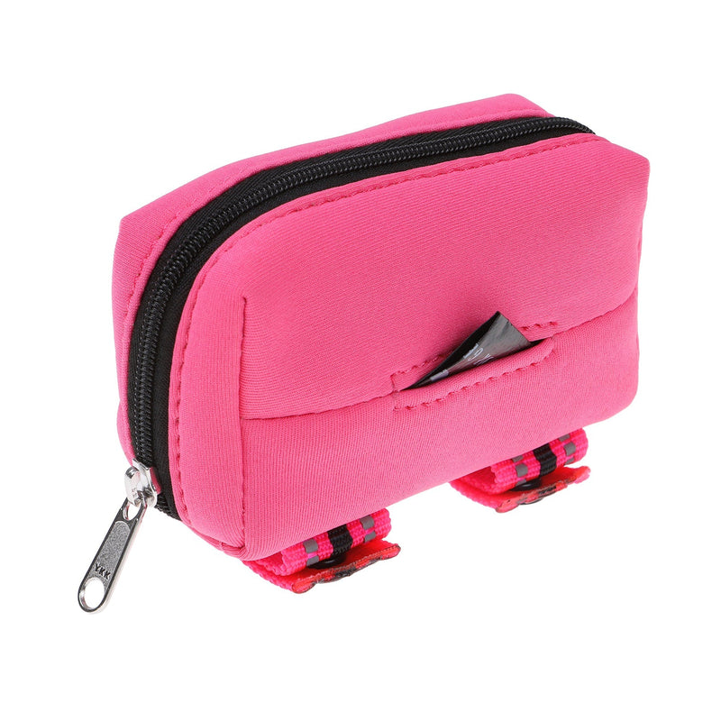 DOOG Walkie Pouch Lady Neon Pink Neoprene Poo Bag Holder (+_+)